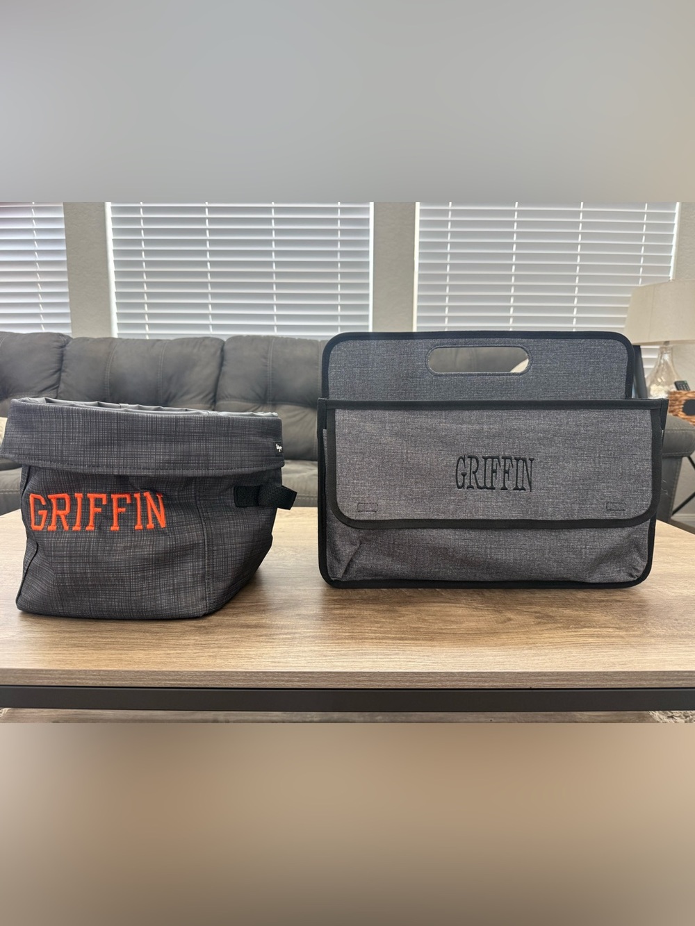 “Griffin” Embroidered Thirty-One Items